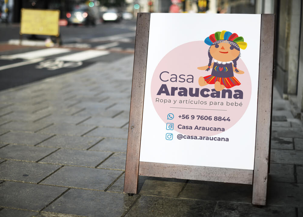 Casa Araucana Poster